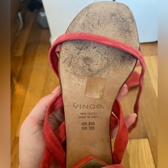 Vince Strappy Wrap Sandals - Picture 4 of 4